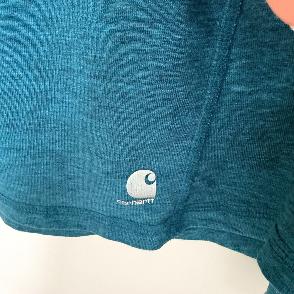 Carhartt Force Quick Dry Quarter Zip Lightweight Pullover (LG) Workwear Active - Picture 8 of 14